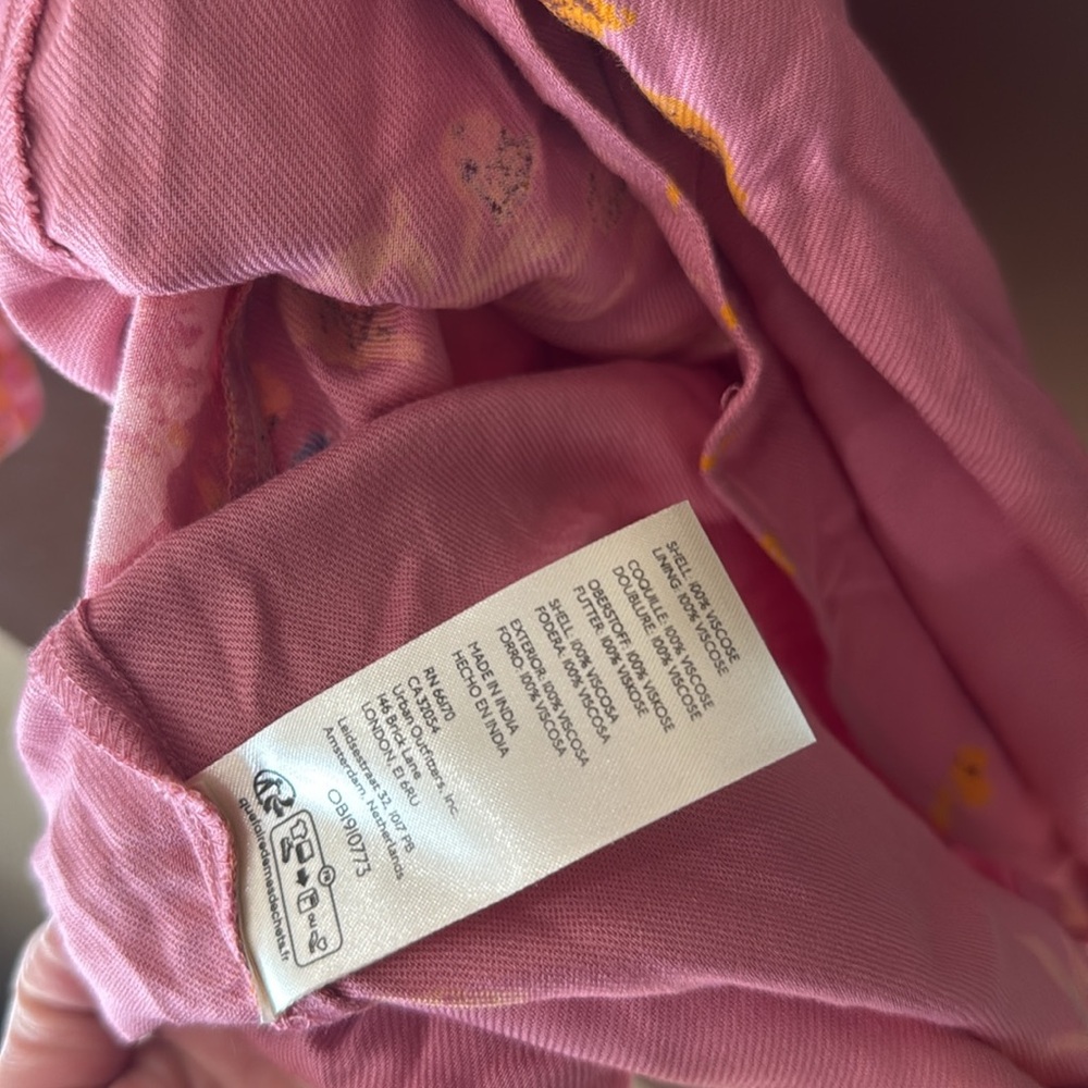 Free People Pink Floral Mini Dress - Picture 3 of 6